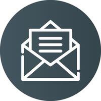 Email Creative Icon Design vector