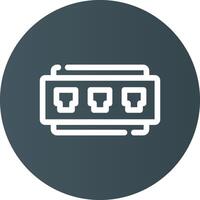 Hub Creative Icon Design vector