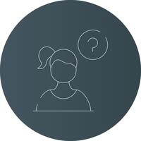 Body Language Creative Icon Design vector