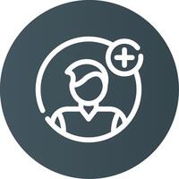 Create an Account Creative Icon Design vector