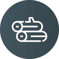 Log Creative Icon Design vector