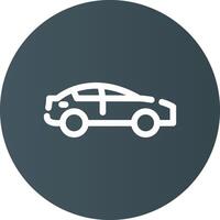 Sedan Creative Icon Design vector