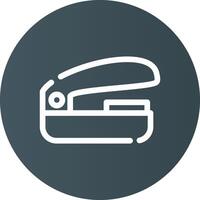 Stapler Creative Icon Design vector