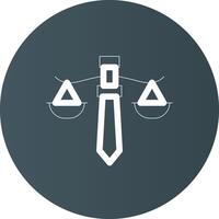 Justice Creative Icon Design vector