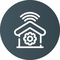 Home Automation Creative Icon Design vector