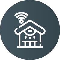 Infrared Sensor Creative Icon Design vector