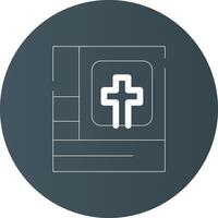 Bible Creative Icon Design vector