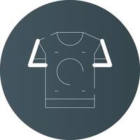 diseño de icono creativo de camiseta vector