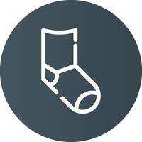Sock Creative Icon Design vector