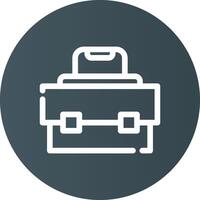 Briefcase Creative Icon Design vector