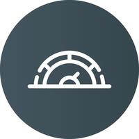 Barometer Creative Icon Design vector