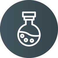 Flask Creative Icon Design vector