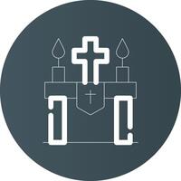 Altar Creative Icon Design vector