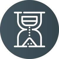 Hourglass Creative Icon Design vector