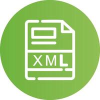 XML Creative Icon Design vector