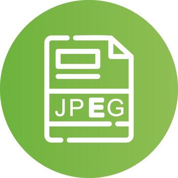 diseño de icono creativo jpeg vector
