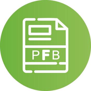 PFB Creative Icon Design vector