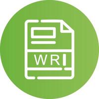 WRI Creative Icon Design vector