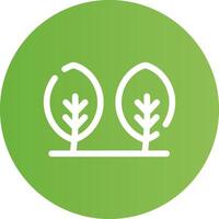 Leaf Plant Creative Icon Design vector