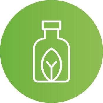 Biodegradable Creative Icon Design vector