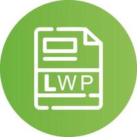 LWP Creative Icon Design vector