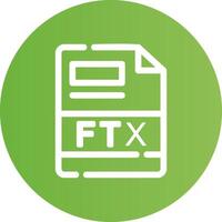 FTX Creative Icon Design vector