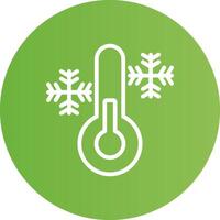 diseño de icono creativo de temperatura vector