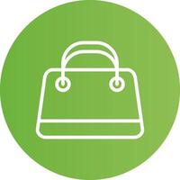 Handbag Creative Icon Design vector