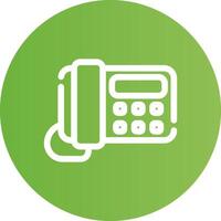 Phone Office Creative Icon Design vector