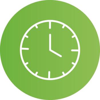 Clock Creative Icon Design vector