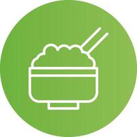 Cereal Creative Icon Design vector