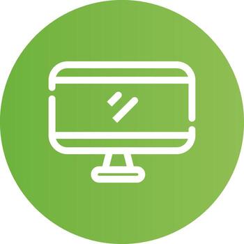 Lcd Creative Icon Design vector