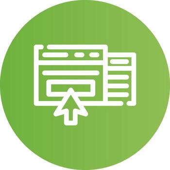 Subscription Model Creative Icon Design vector