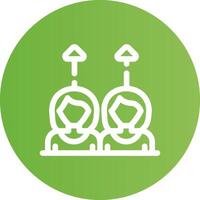 Same Approach Creative Icon Design vector