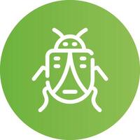 Bug Creative Icon Design vector