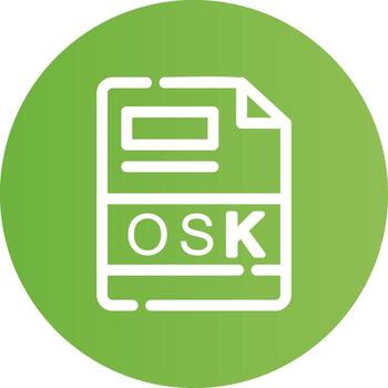 OSK Creative Icon Design vector