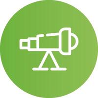 Telescope Creative Icon Design vector