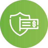 Safe Payment Creative Icon Design vector