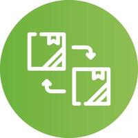Replacement Creative Icon Design vector