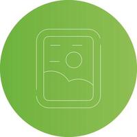 Canvas Creative Icon Design vector