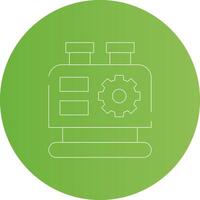 Machinery Creative Icon Design vector