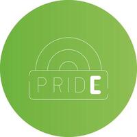 Pride Creative Icon Design vector