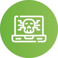 Malware Creative Icon Design vector