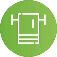 Towel Creative Icon Design vector