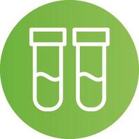 Test Tube Creative Icon Design vector