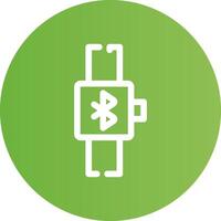 Bluetooth Creative Icon Design vector