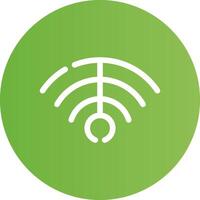 diseño de icono creativo wifi vector