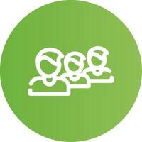 Queue Creative Icon Design vector