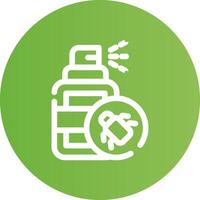 Spray Bottle Creative Icon Design vector