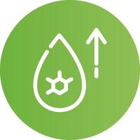 Hyperglycemia Creative Icon Design vector